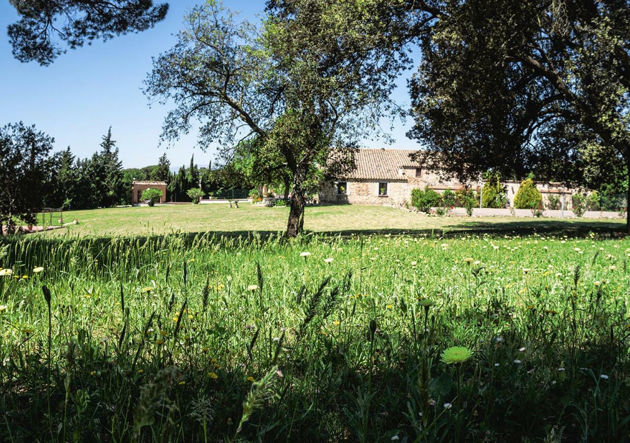Masia Can Sola Gros Caldes de Malavella Eksteriør bilde